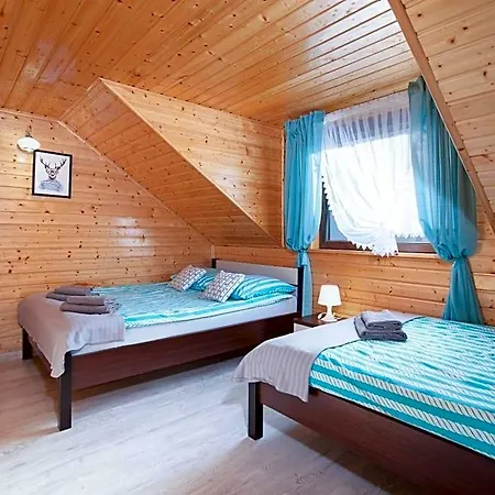 Jelonek - Ogrzewane, Klimatyzowane, Balia-jacuzzi 山林小屋