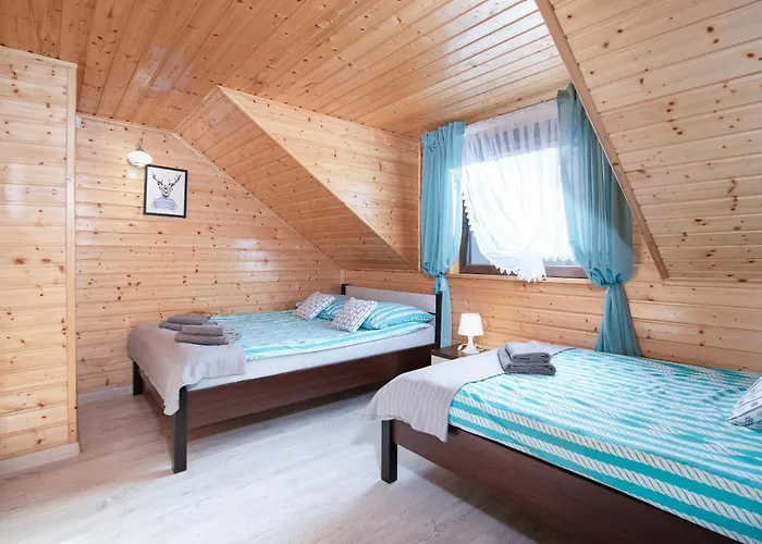 Jelonek - Ogrzewane, Klimatyzowane, Balia-jacuzzi Lodge