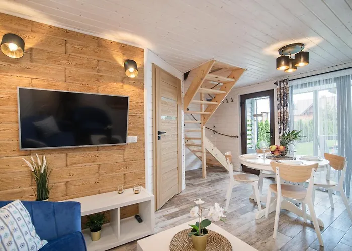 Jelonek - Ogrzewane, Klimatyzowane, Balia-jacuzzi Chata *